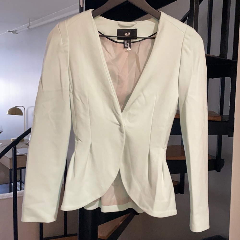 Mint Green H&M Blazer
